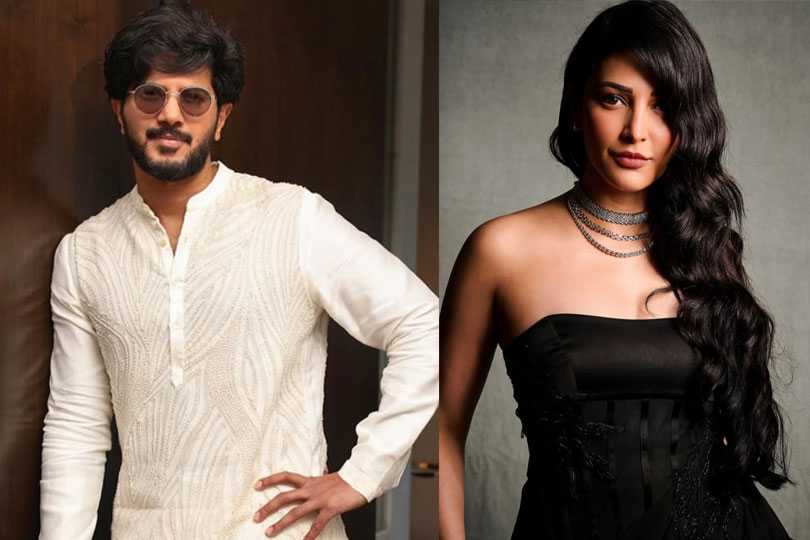 ദുൽഖർ സൽമാനൊപ്പം ശ്രുതിഹാസൻ...